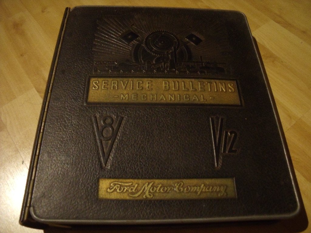 Ford - Service bulletins mechanical 1er janvier 1939, Ophalen of Verzenden