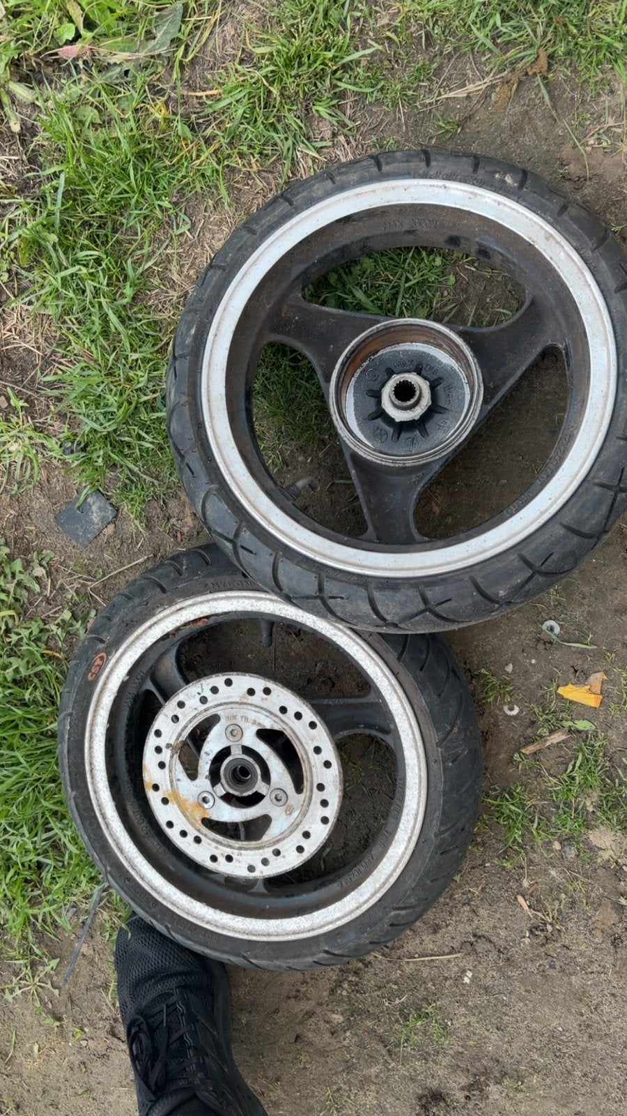 Set wielen keeway flash met voorvork, Fietsen en Brommers, Ophalen, Zo goed als nieuw
