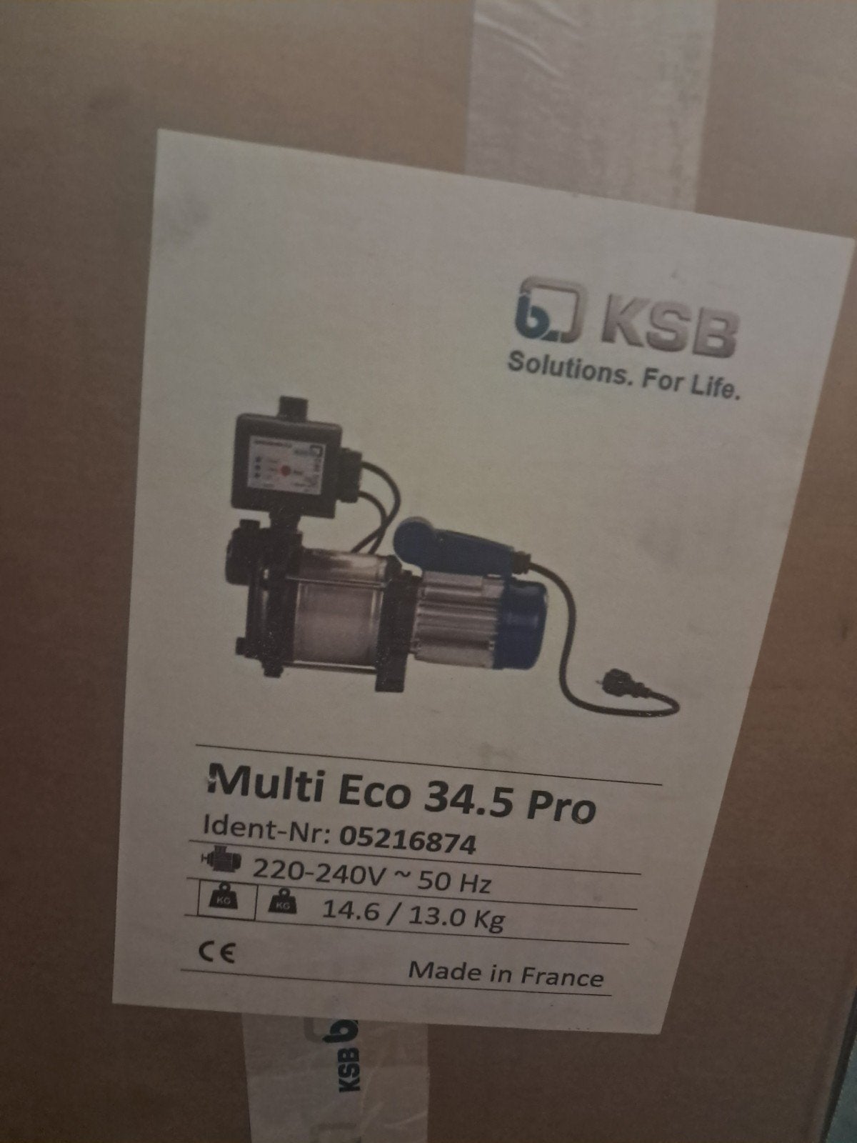 Pack Surpresseur KSB + Filtration Cintropur – Neuf