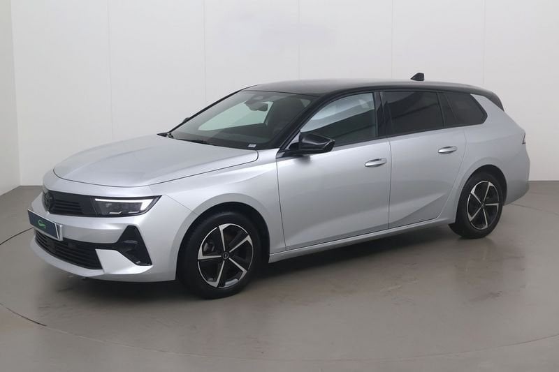 Opel Astra Sports Tourer 1.2 turbo gs 130, Autos, Argent ou Gris, Achat, Entreprise, Noir