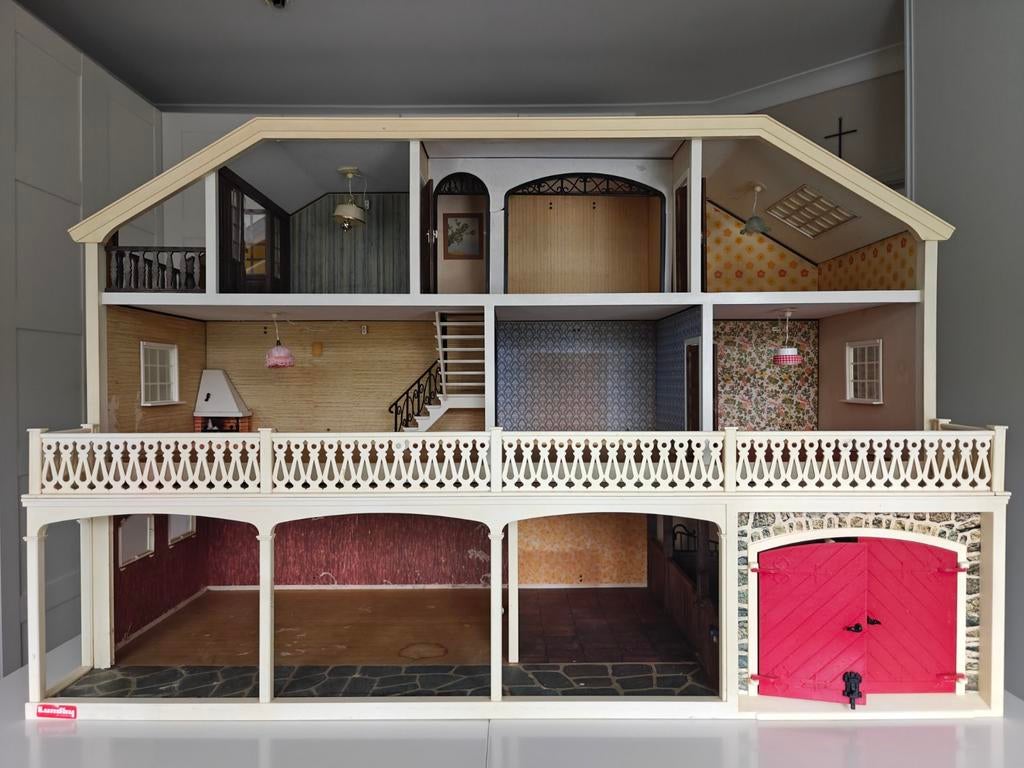 Lundby poppenhuis compleet, Enlèvement, Maison de poupées