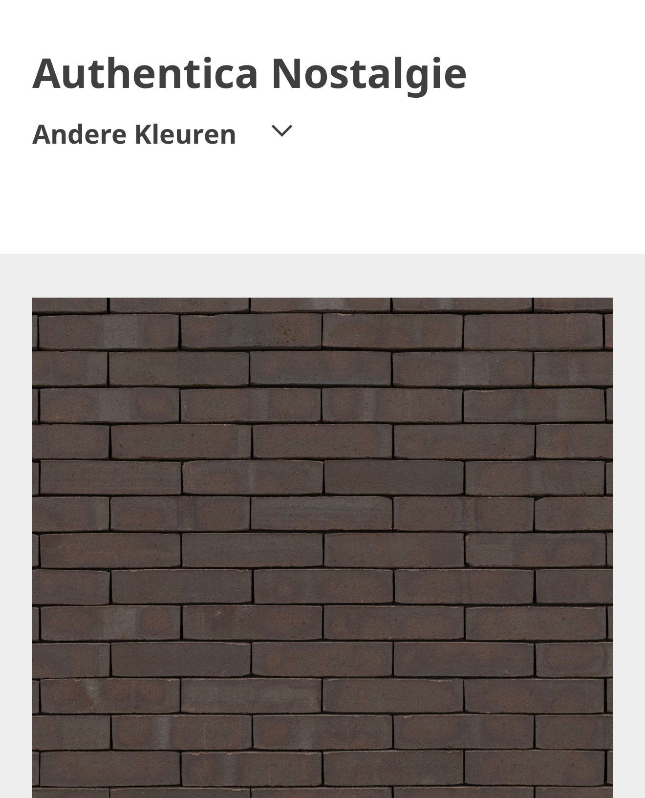 Wienerberger Kleiklinkers Authentica Nostalgie ongetrommeld, Ophalen, Nieuw, Overige materialen, Klinkers