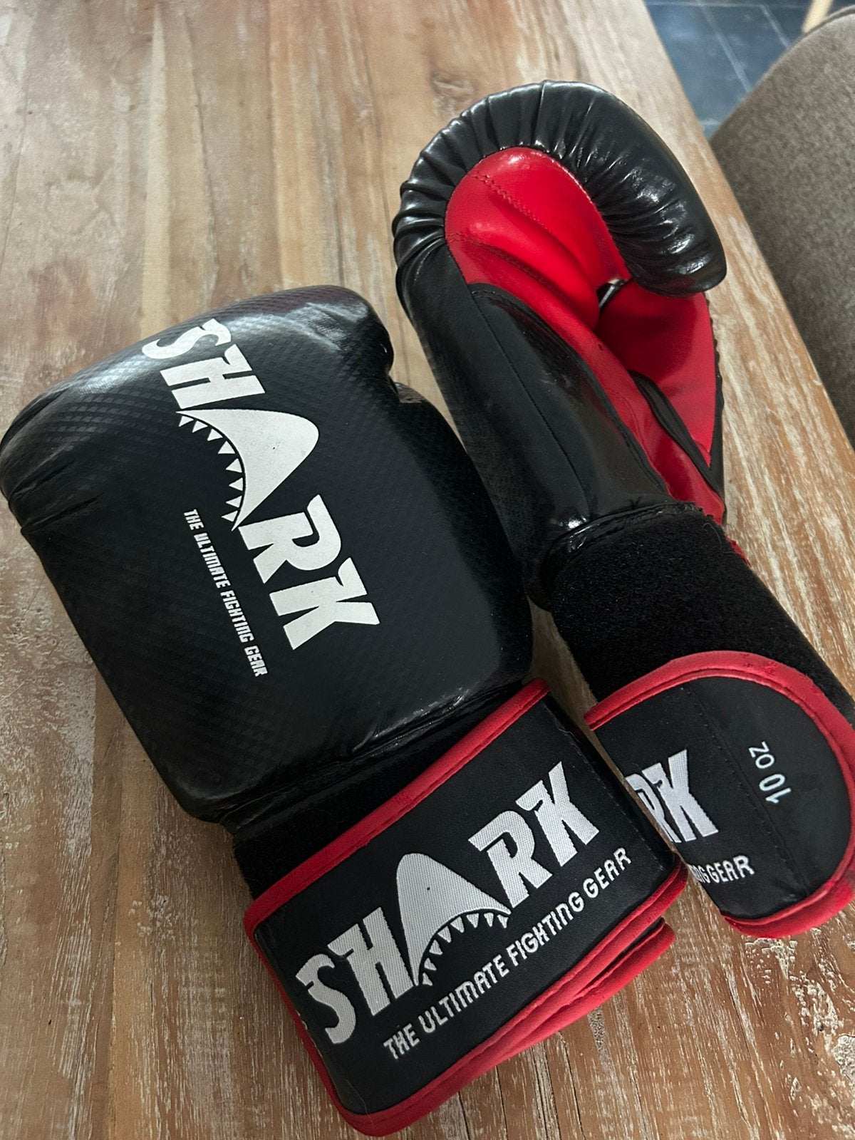 Bokshandschoen Shark, Sport en Fitness, Maat S, Ophalen, Zo goed als nieuw