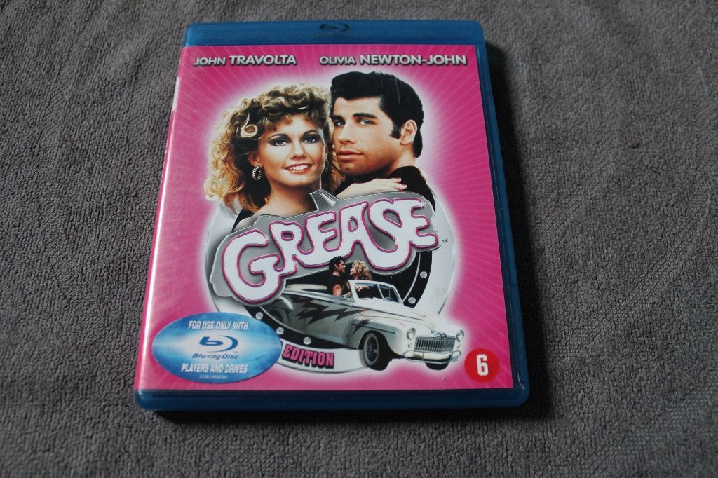 Blu-ray Grease, Cd's en Dvd's, Blu-ray, Ophalen of Verzenden, Gebruikt, Klassiekers