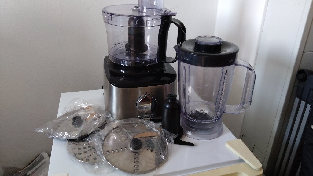 Kenwood MultiPro Foodprocessor, Elektronische apparatuur, 2 tot 3 liter, Ophalen, Zo goed als nieuw, 2 snelheden