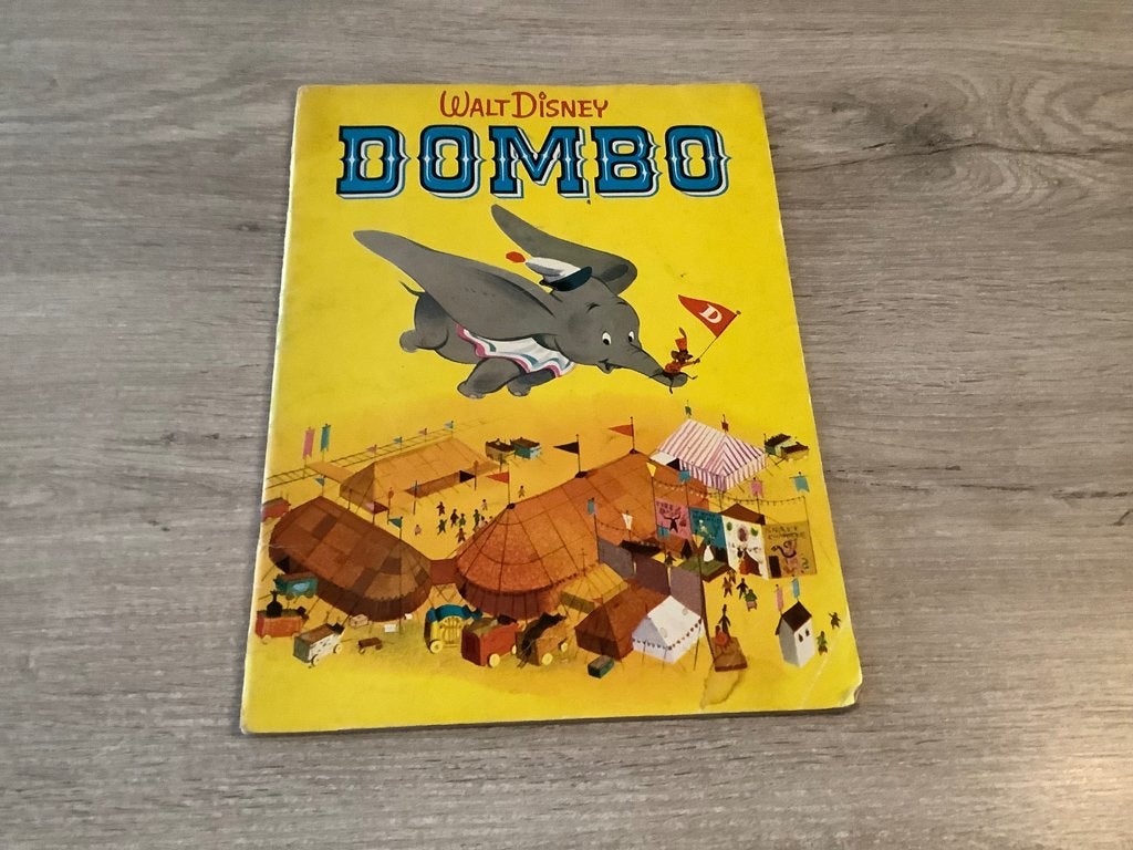 Walt Disney Dumbo vintage voorleesboek, Boeken, Gelezen, Jongen of Meisje, Walt Disney, Ophalen of Verzenden