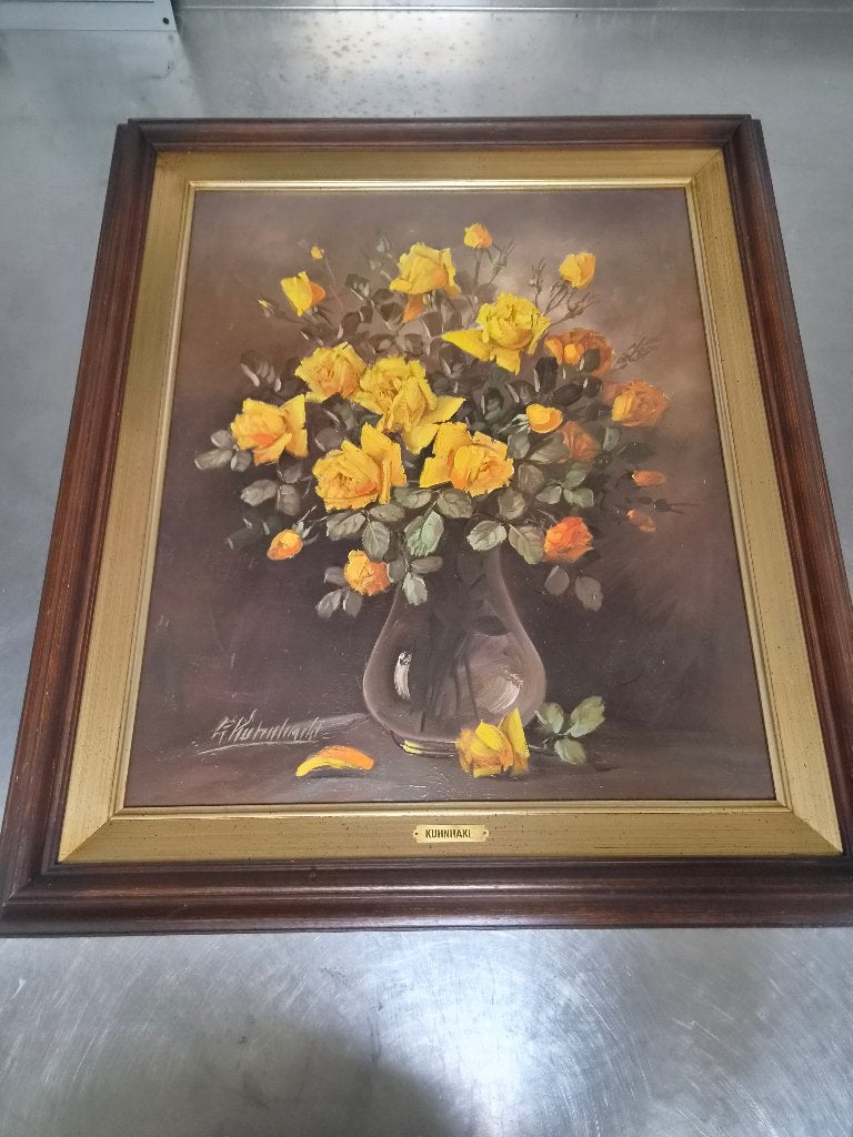Origineel olieverfschilderij   Gertrud Kuhnhackl, Antiek en Kunst, Ophalen, Gesigneerd, Overige onderwerpen