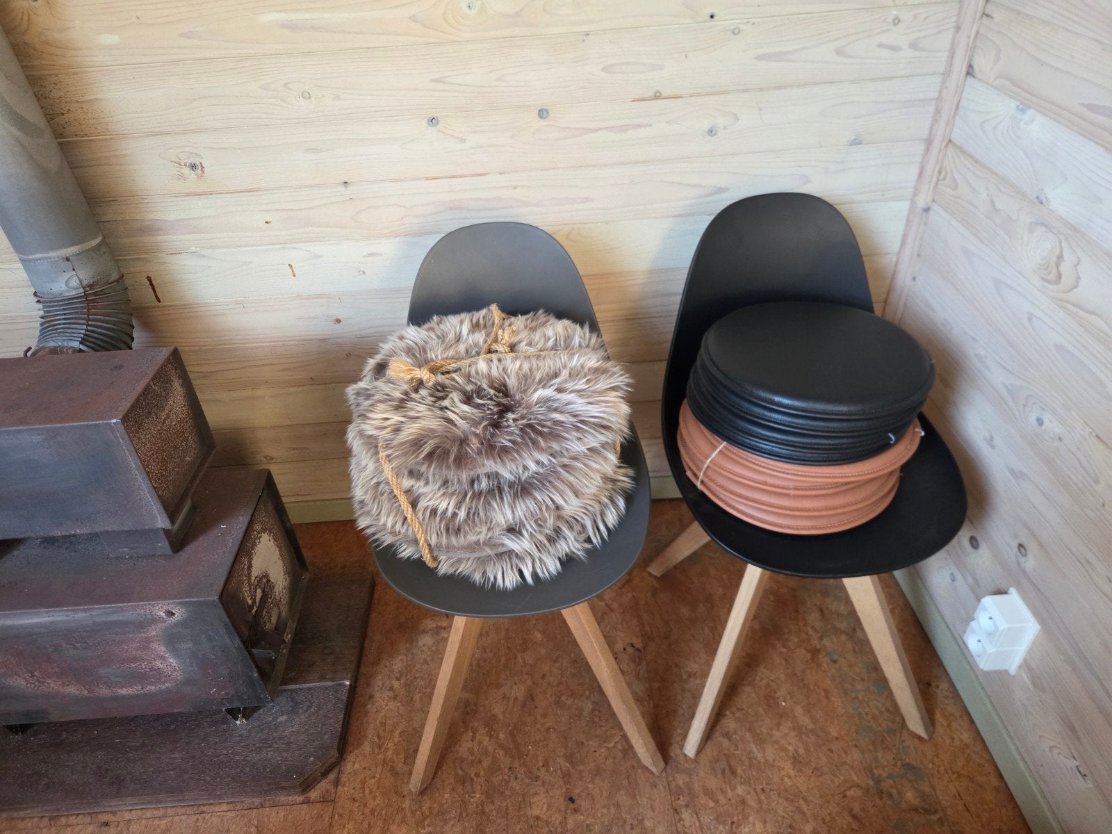 eettafelstoelen, Enlèvement