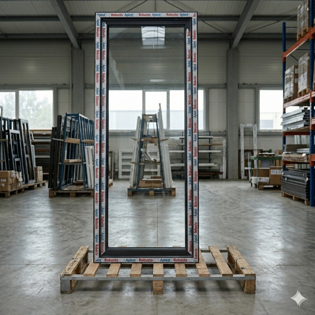 CHASSIS / PORTE FENETRE : L-800 / H-2210 / 300EUR, Bricolage & Construction, 75 à 150 cm, Synthétique, Enlèvement, Vitre comprise