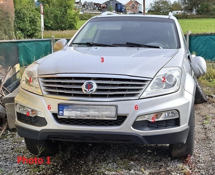 Ssangyong Rexton 2014  à vendre pour Pièces, Cuir, Euro 5, Achat, Boîte manuelle