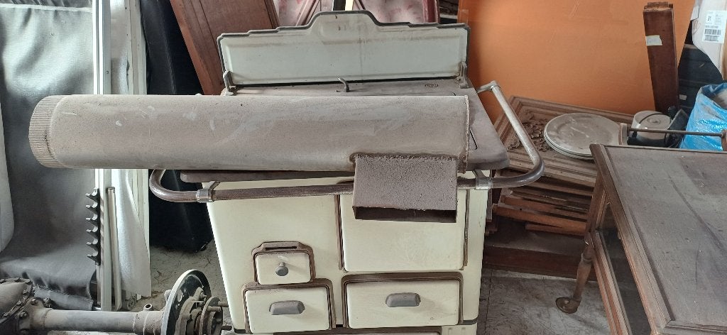 cuisiniere  a bois, Enlèvement