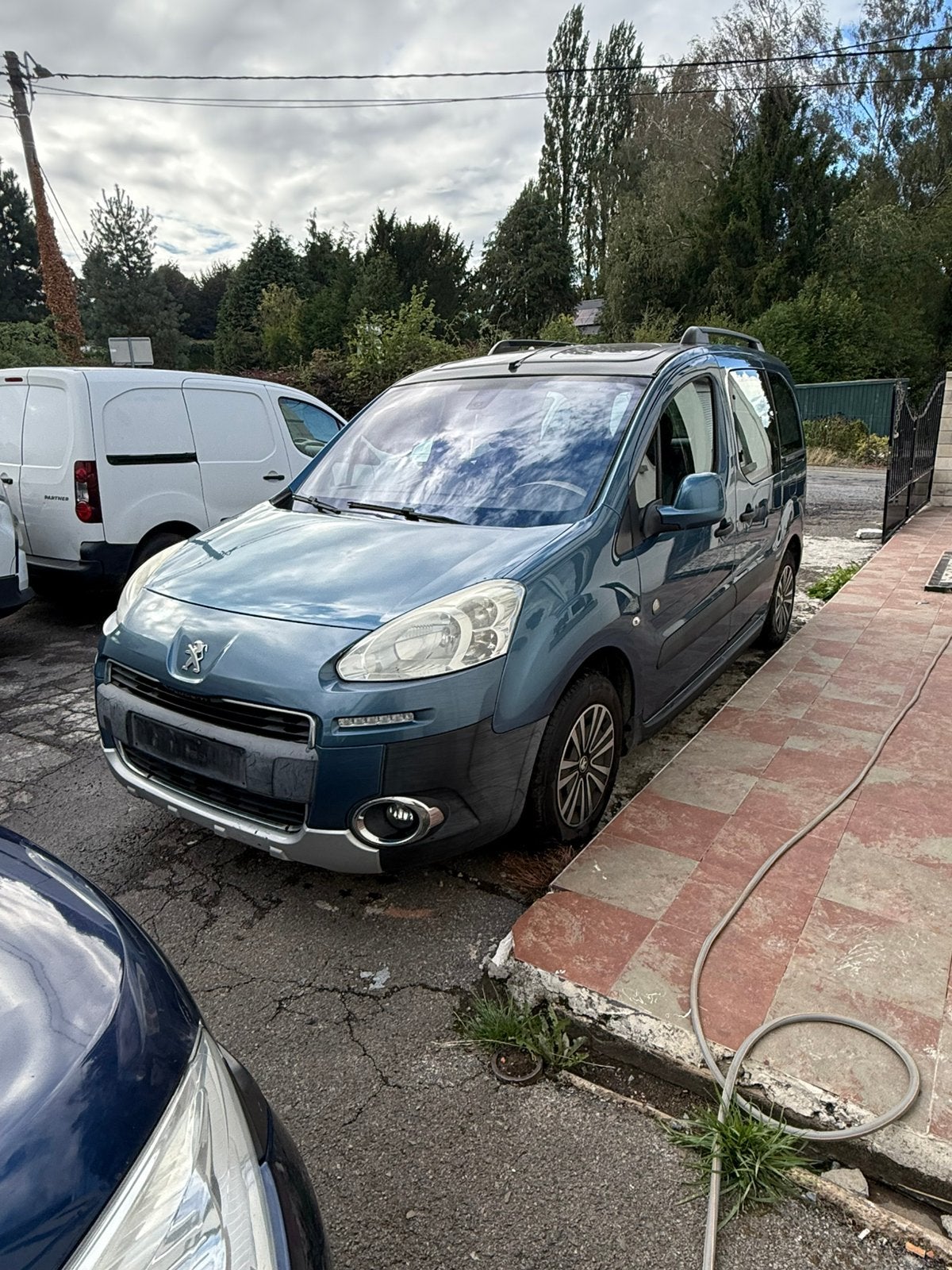 Peugeot-partner Teepe 1.6 hdi /1e eigenaar, Auto's, Peugeot, 90 kW, Euro 5, Monovolume, 4 cilinders