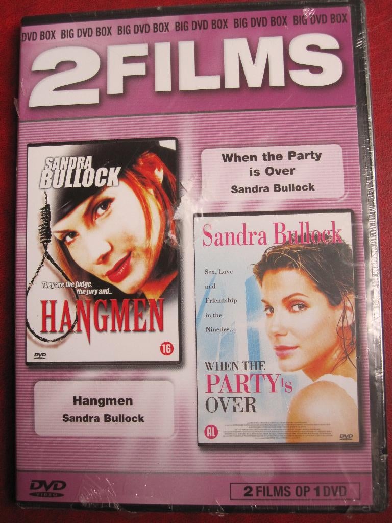 Hangmen + When the Party is Over (2 films op 1 DVD) nieuw in, Vanaf 16 jaar, Ophalen of Verzenden, Nieuw in verpakking, Boxset