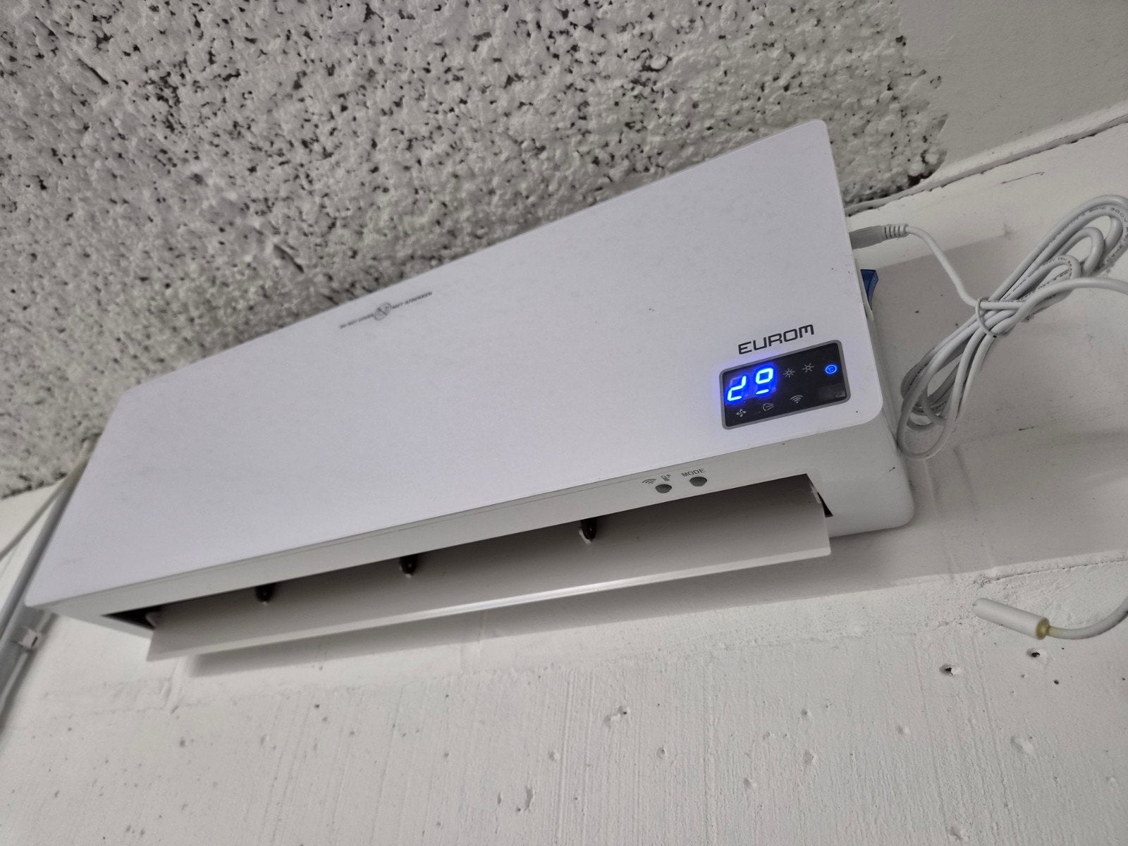 Eurom Wall Designheat/koeler op wifi, Ophalen, Timer
