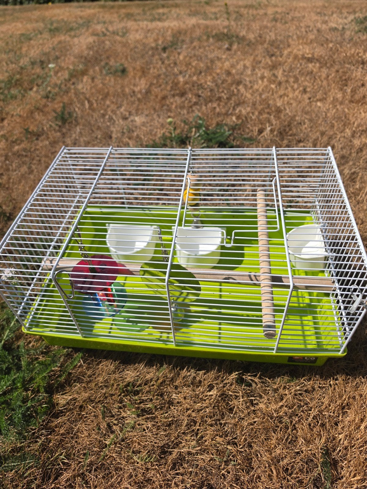 cage hôpital pour oiseaux ou cage pour rongeurs 10€ bon état, Enlèvement, Utilisé, Métal, Autres types