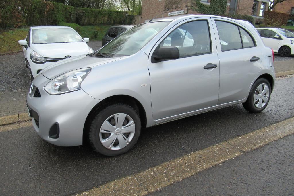 Nissan Micra 2016 Airco Bluetooth 82000km, Voorwielaandrijving, Stof, Euro 6, 1198 cc