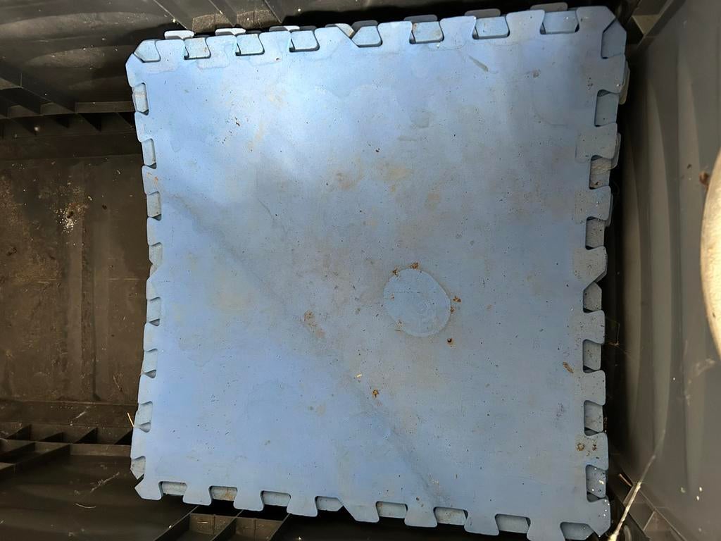 Lot 54 dalles 50/50cm dalle protection sol pour piscine, Jardin & Terrasse, Enlèvement, Comme neuf