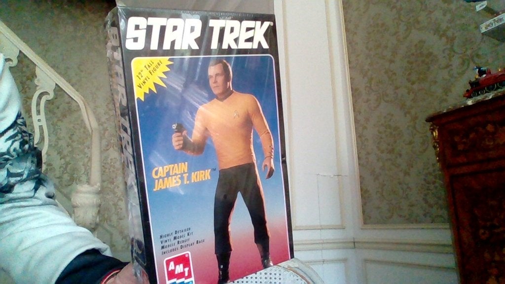 Maquette star trek prix la pièce, Enlèvement