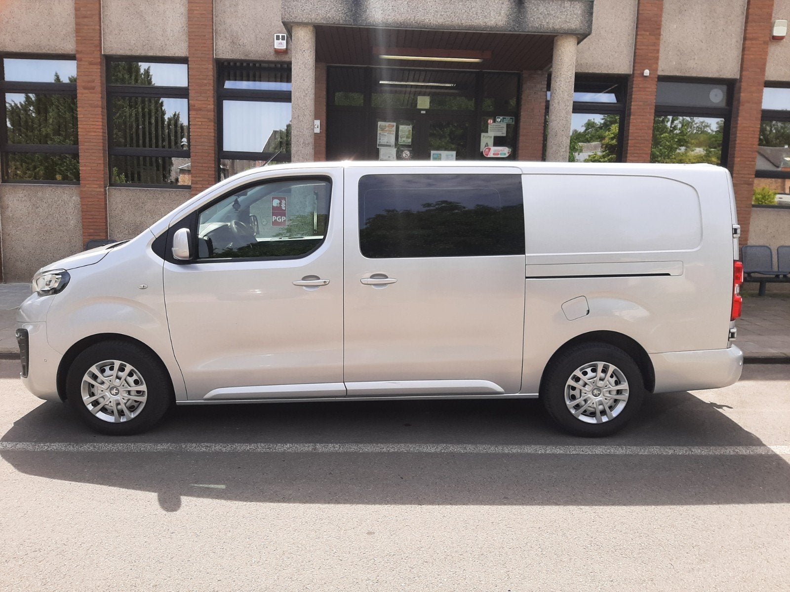 Peugeot expert dubbele cabine 6 zitplaatsen, 6 deurs, Zilver of Grijs, Te koop, Peugeot