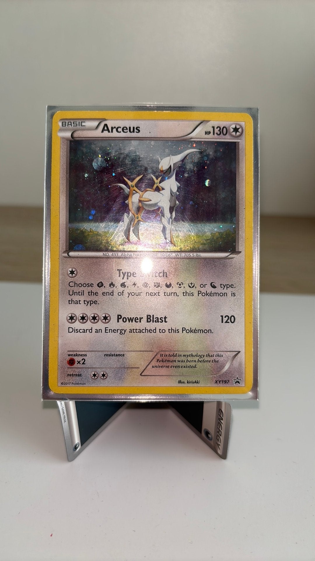 Arceus kaart, Ophalen, Zo goed als nieuw, Losse kaart, Foil