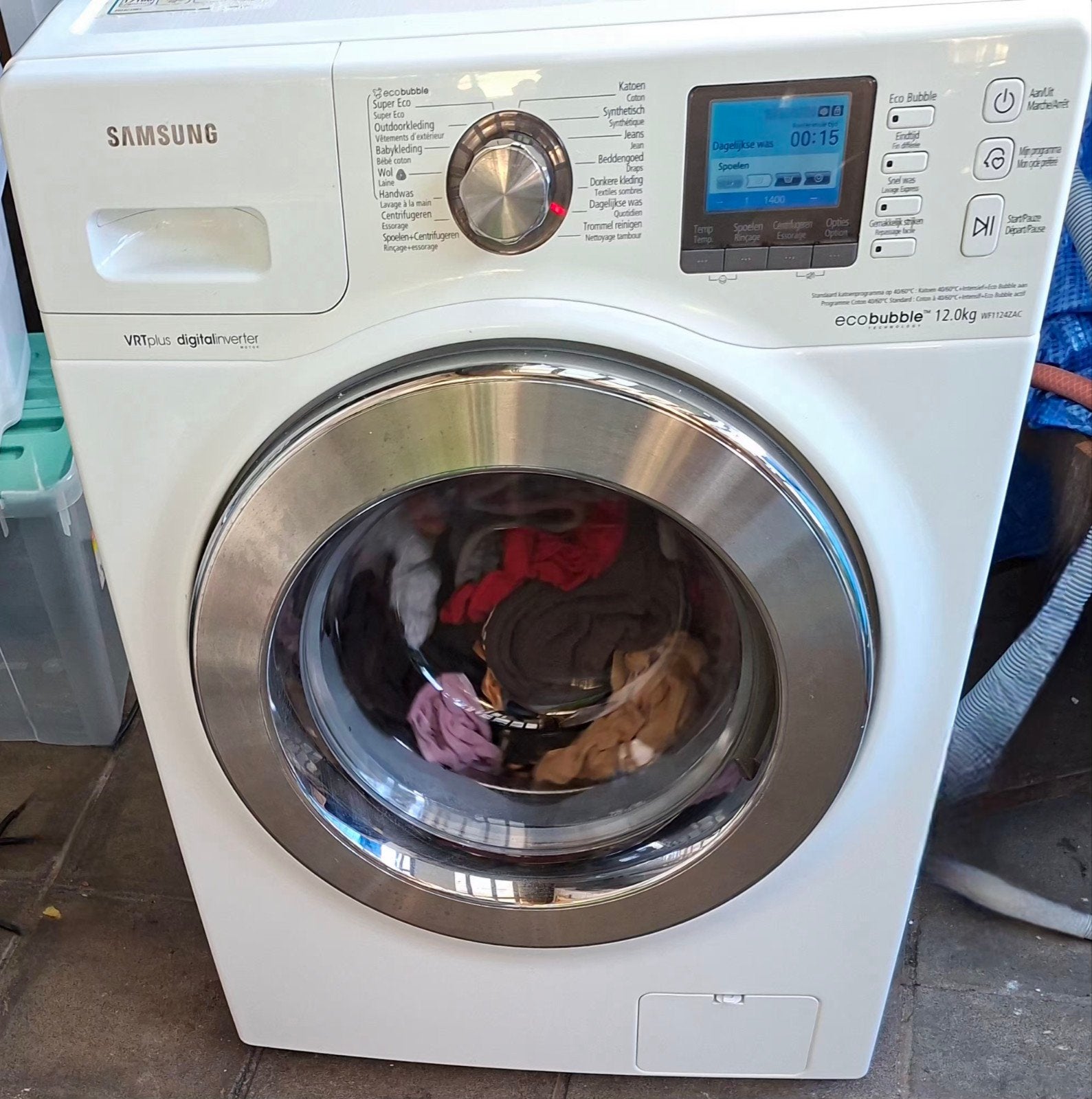 Wasmachine Samsung EcoBubble 12kg, Ophalen