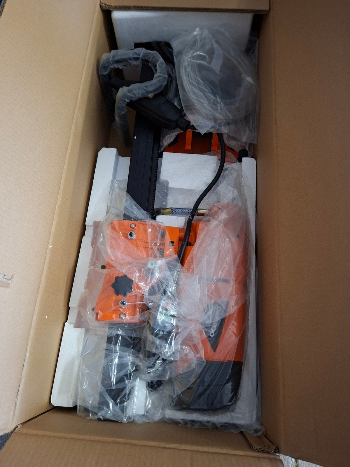 Kernboormachine NIEUW, Enlèvement