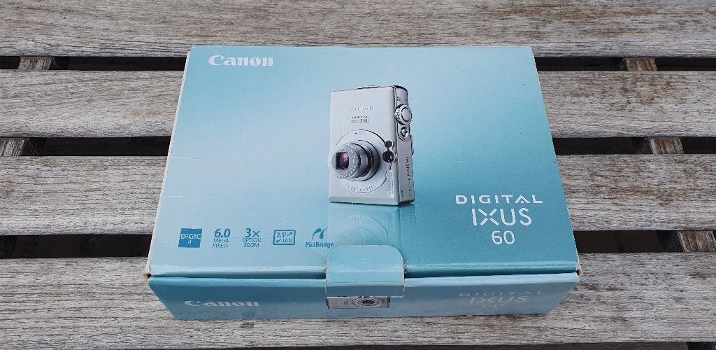 CANON IXUS 60 fotocamera, Audio, Tv en Foto, Fotocamera's Digitaal, Ophalen, Canon, Zo goed als nieuw, Geheugenkaart