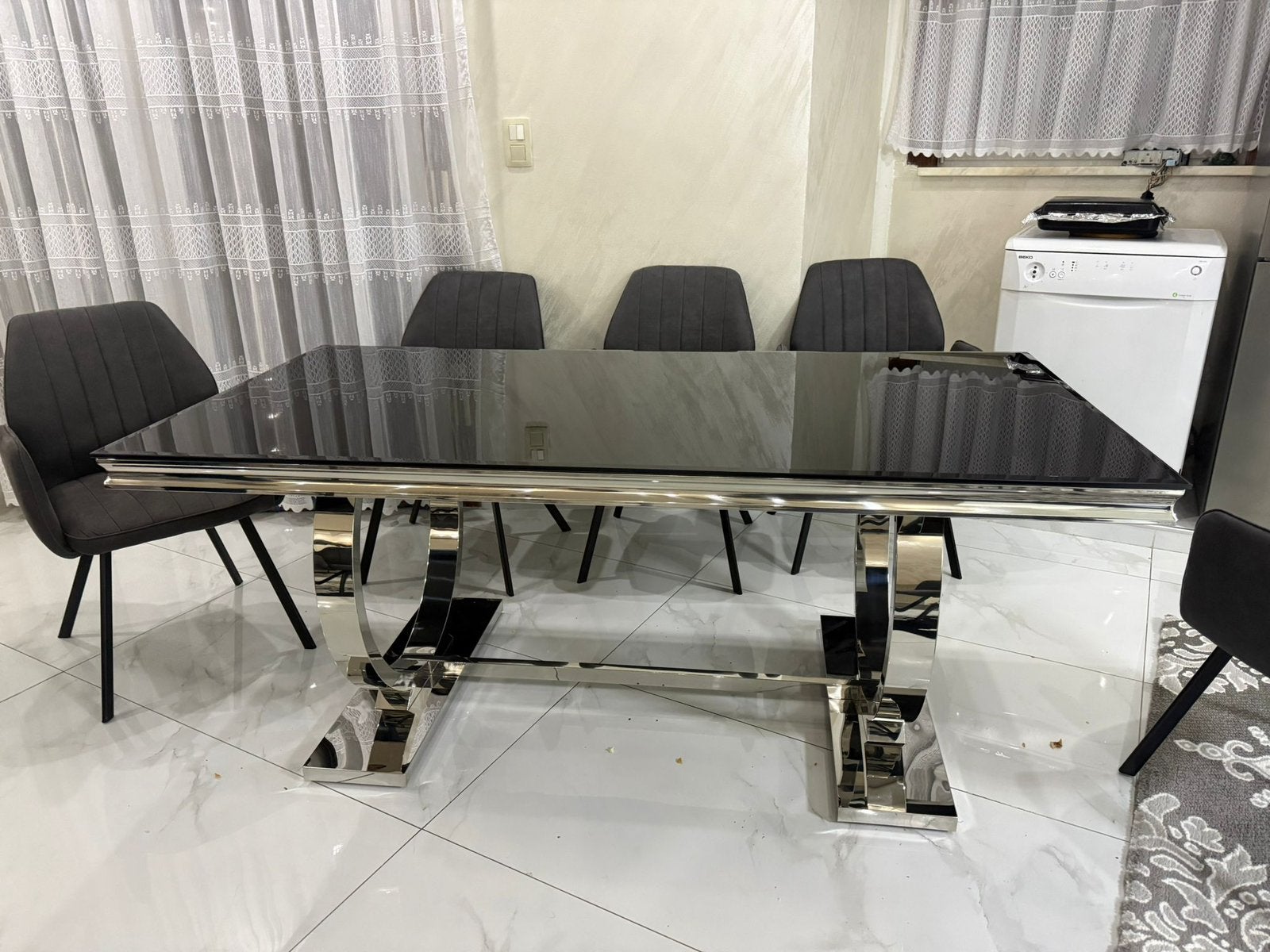 Eet tafel, Huis en Inrichting, Tafels | Eettafels, Ophalen, Nieuw