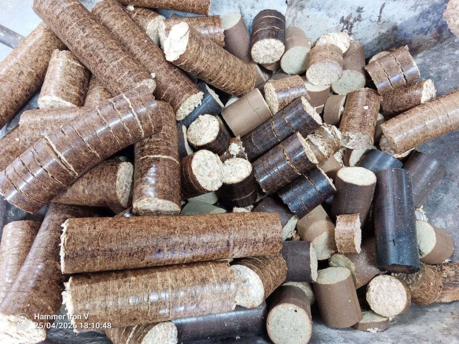massief houtbrikketten, Minder dan 3 m³, Ophalen, Overige houtsoorten, Blokken