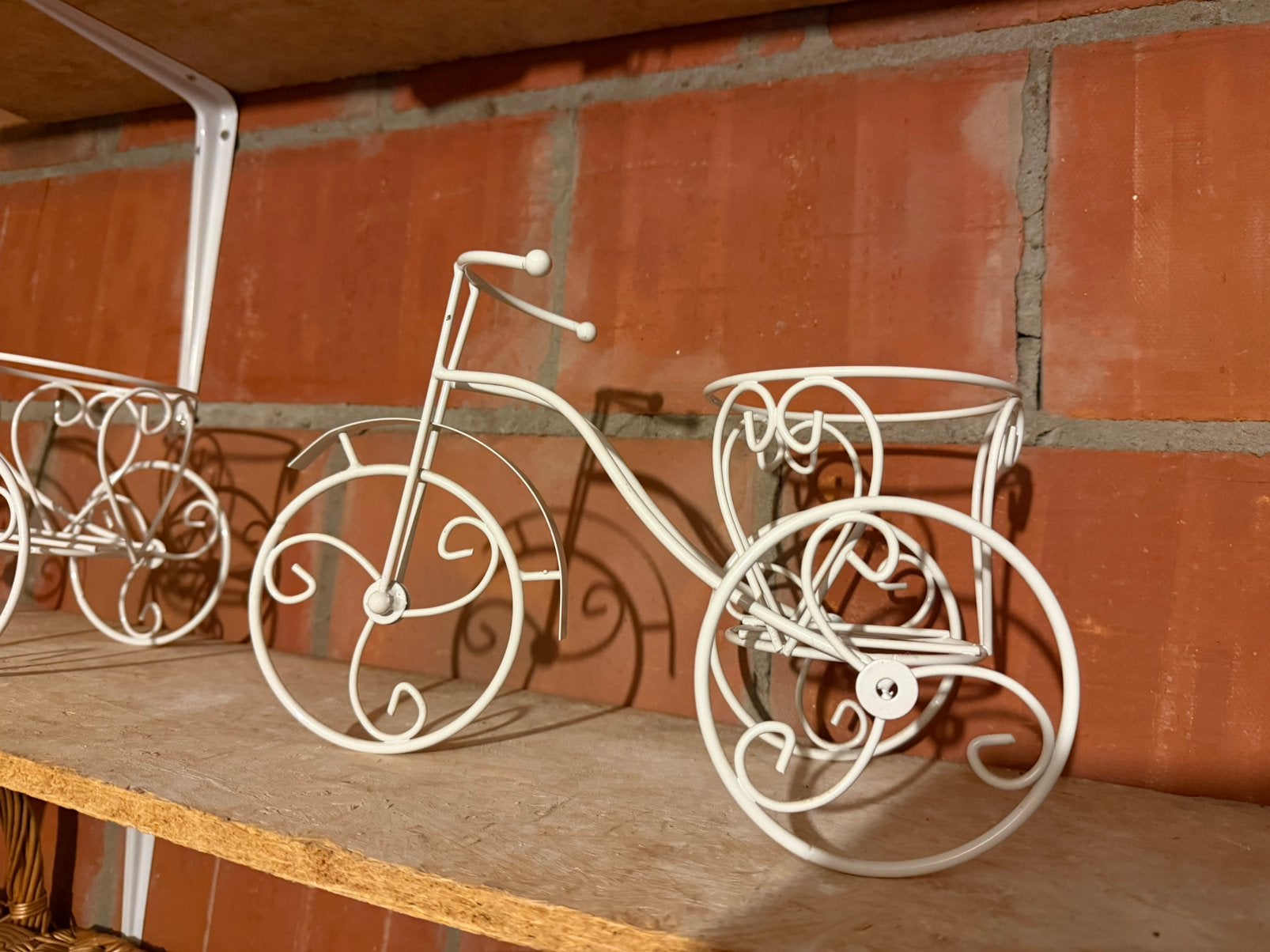 Decoratie fiets, Ophalen