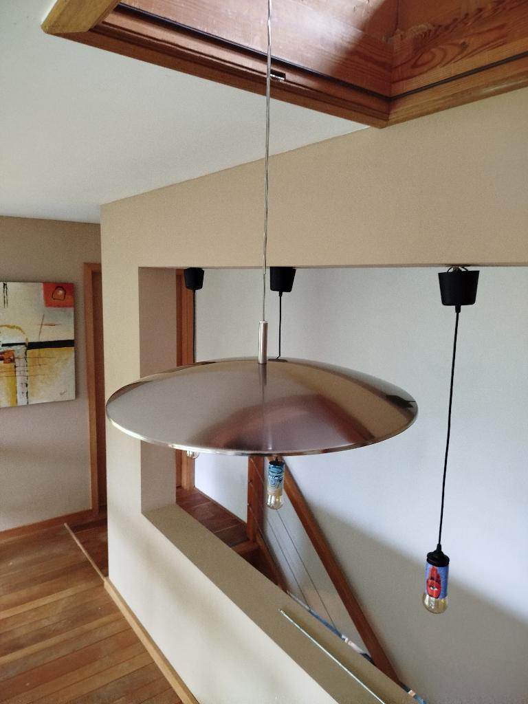 Lampe à suspendre moderne, Enlèvement, Comme neuf, Verre, Moderne