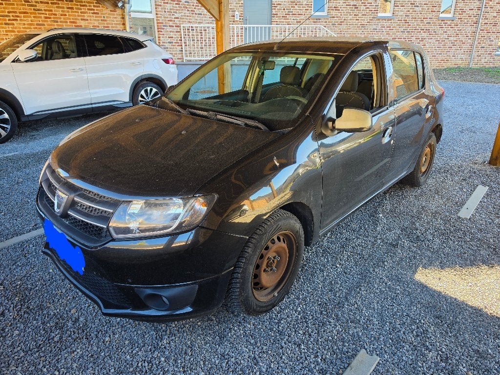 Dacia Sandero 2013 1.2i, Auto's, Voorwielaandrijving, Stof, Zwart, 4 cilinders