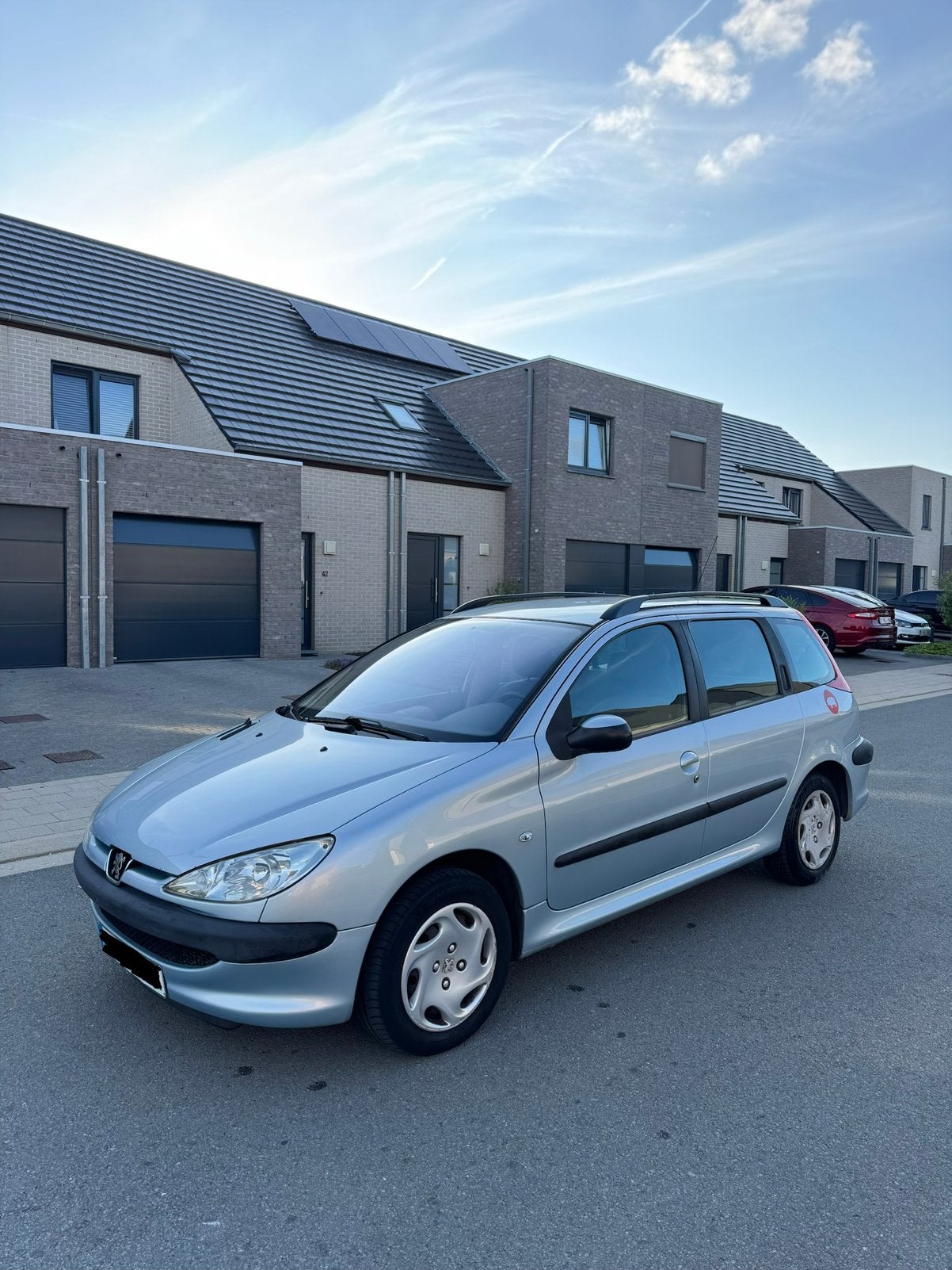 Peugeot 206 1.2benzine met airco gekeurd voor verkoop, Auto's, Elektrische ramen, Bedrijf, Te koop, Benzine
