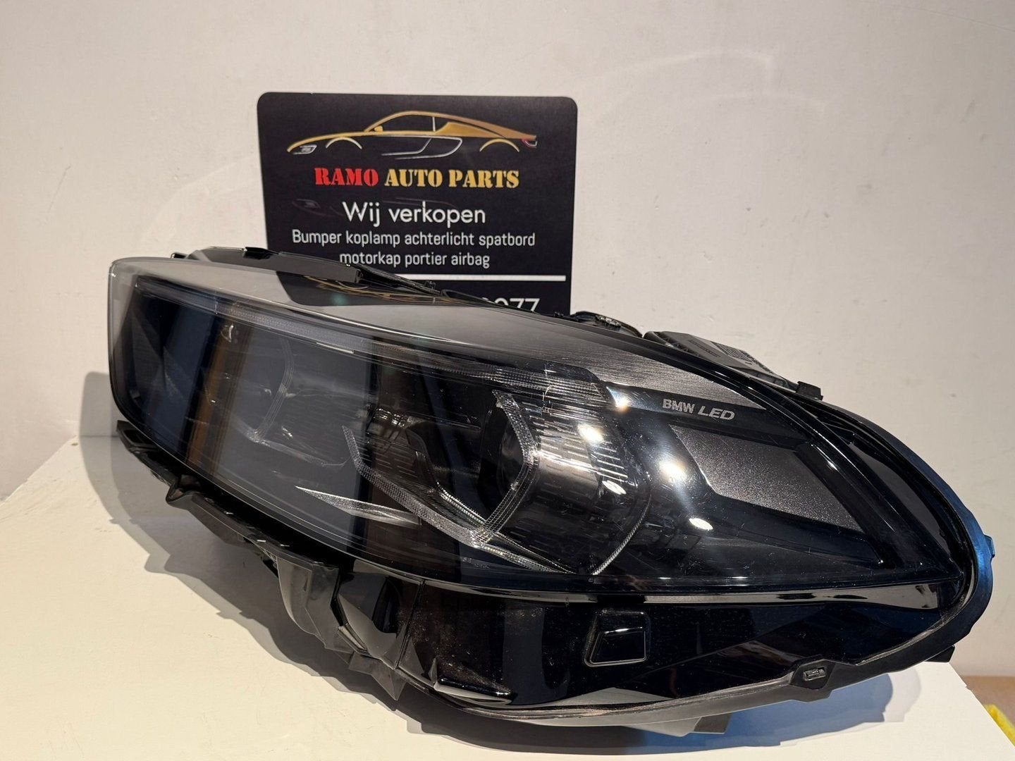 BMW 1 SERIE F40 LED KOPLAMP SHADOW BLACK LINE 8082627-03, Auto-onderdelen, Gebruikt, -, -, Ophalen of Verzenden
