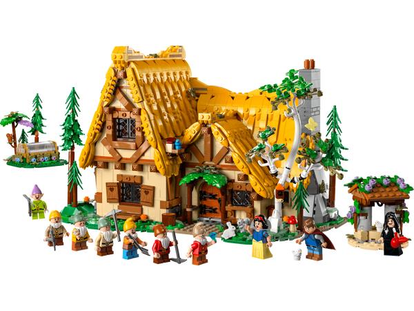 LEGO Disney 43242 Huisje van Sneeuwwitje en de 7 dwergen, Lego, Nieuw, Ophalen of Verzenden, Disney
