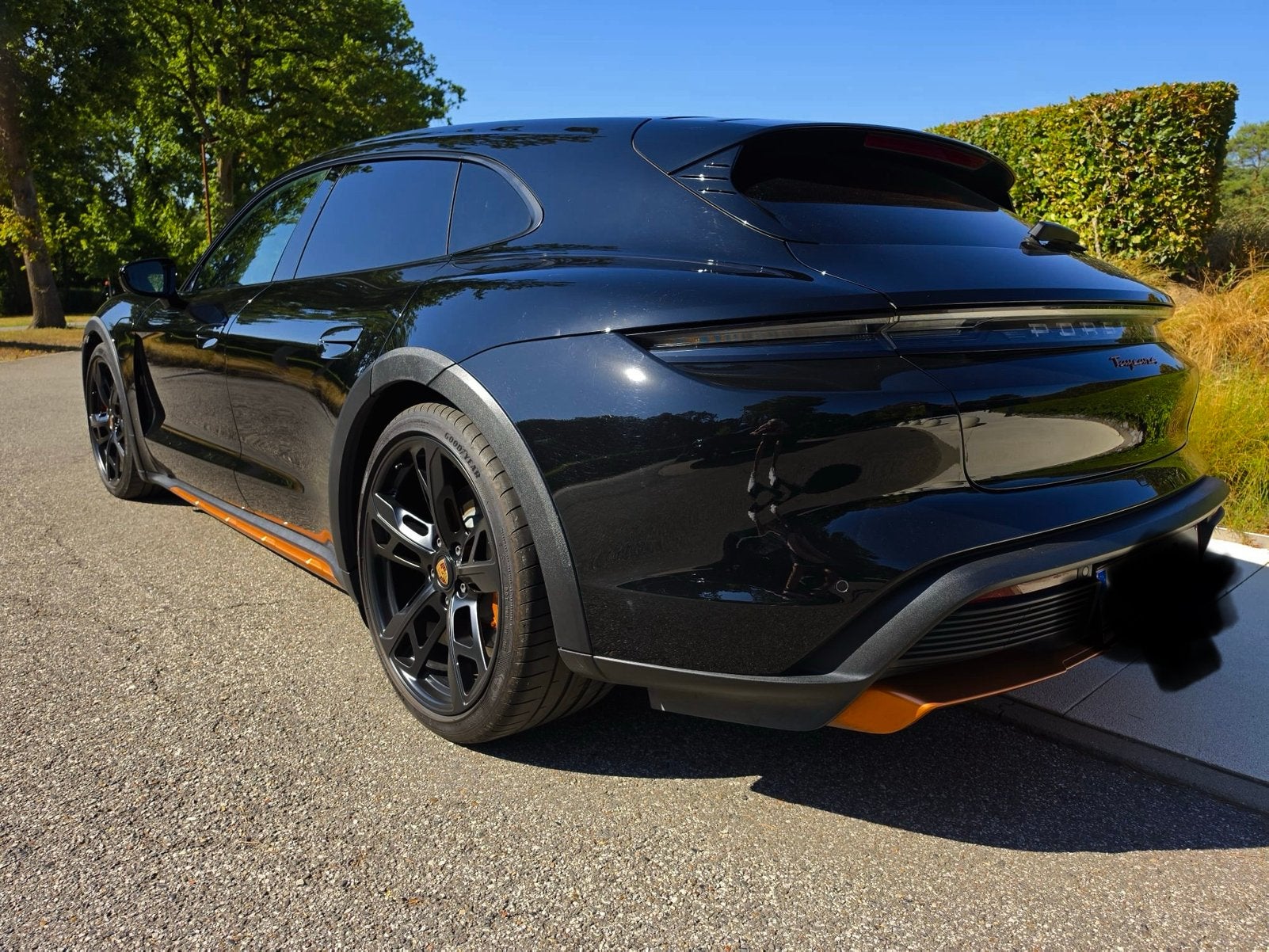 Porsche Taycan 4, Autos, Porsche, Cuir, Achat, Entreprise, Noir