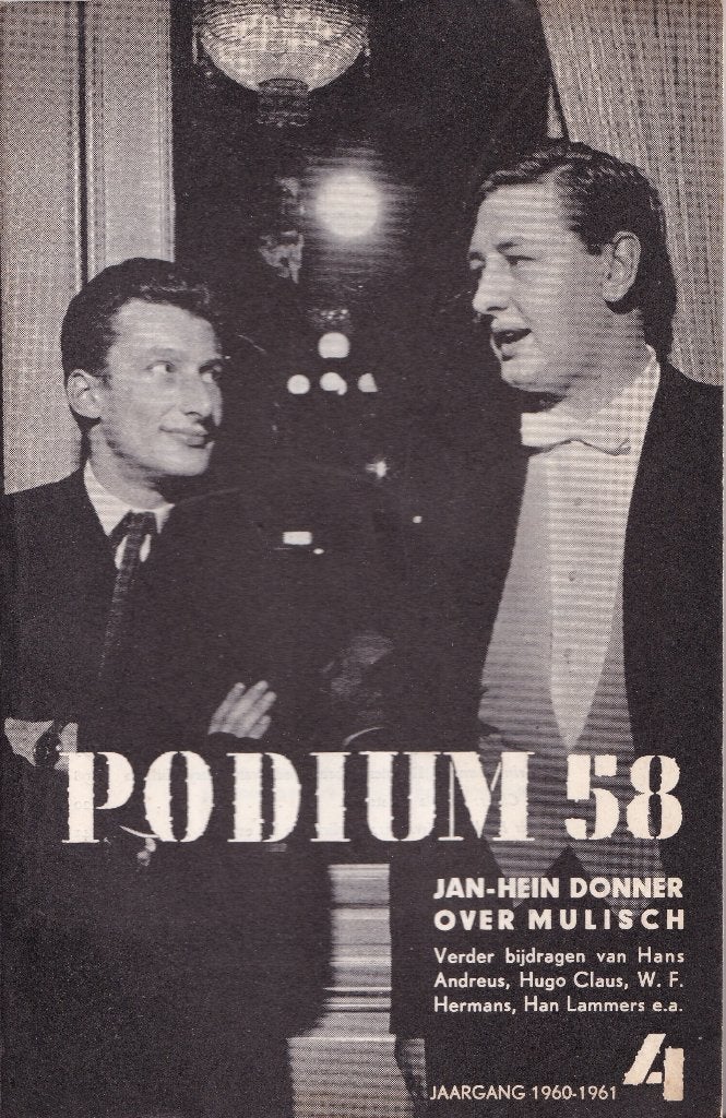 Hugo Claus Schola Nostra in Podium 58 1961, Enlèvement ou Envoi