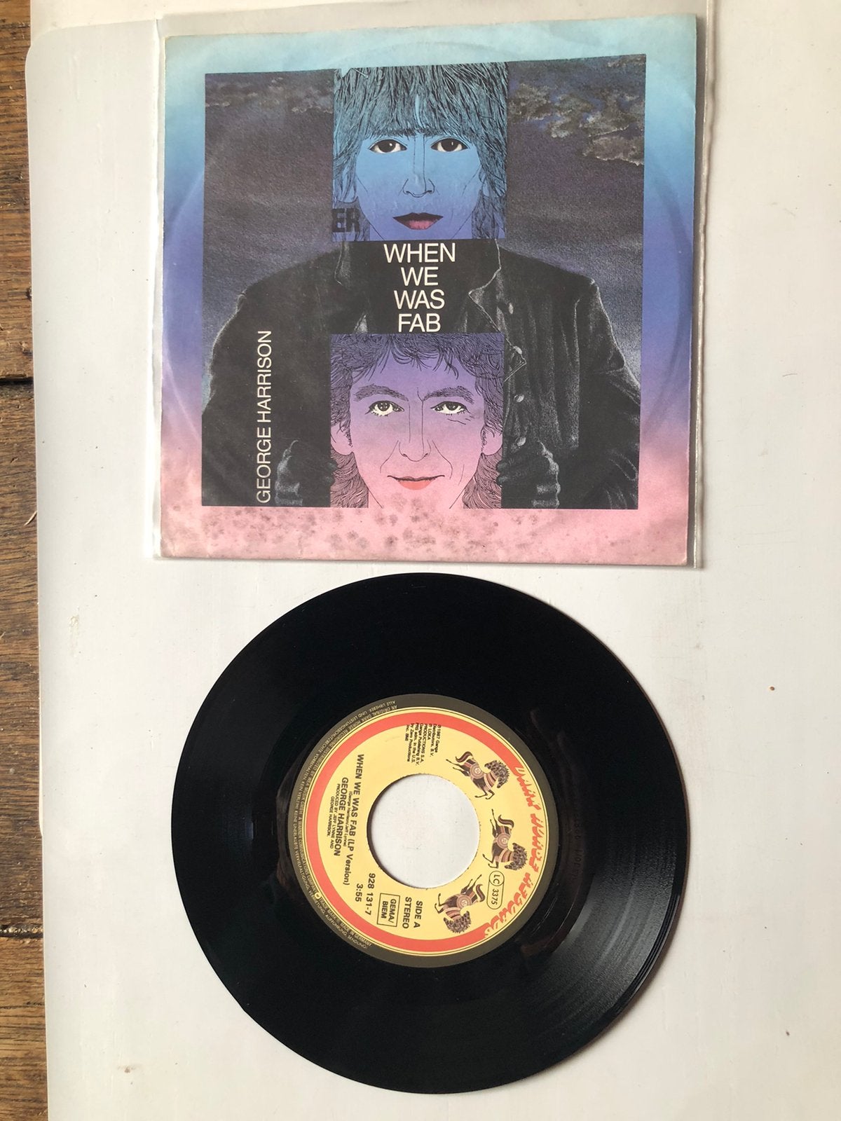 George Harrison: when we was fab ( 1987), Cd's en Dvd's, Vinyl Singles, Verzenden, Zo goed als nieuw