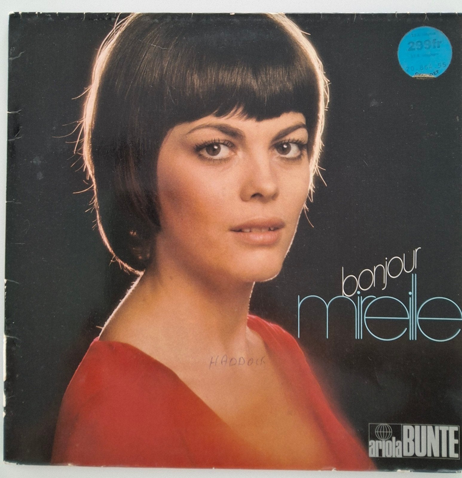 bonjour Mireille (Mathieu) RARE, Enlèvement ou Envoi, Comme neuf, 12 pouces, LP