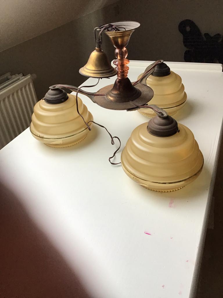 Zeer oude luster, Antiek en Kunst, Antiek | Verlichting, Ophalen