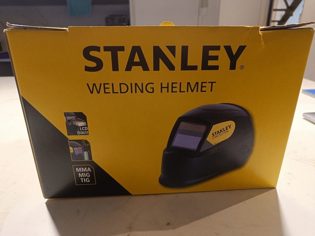 Stanley E-Protection 2000E lashelm, Doe-het-zelf en Bouw, Lasfilter, Ophalen