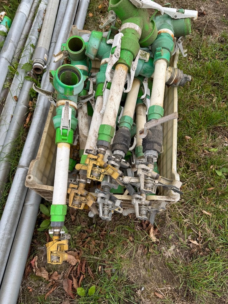 sproeiers + buizen, Ophalen, Gebruikt, Zwenksproeier