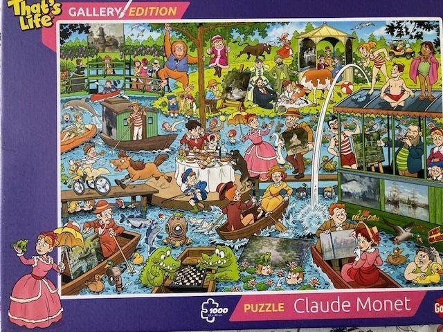 Puzzel 1000 stukjes, Ophalen, Gebruikt