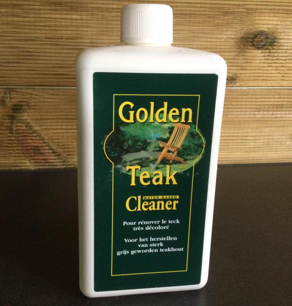 Golden teak Cleaner, Ophalen