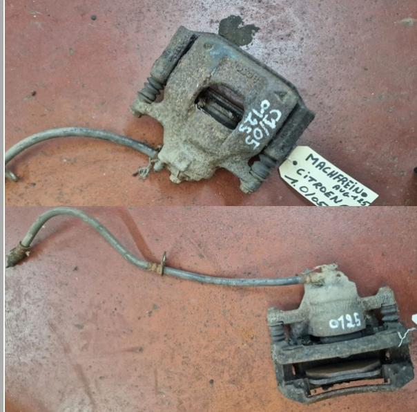 MÂCHOIRE DE FREIN AVANT GAUCHE CITROEN C1 1.0ESS/50KW/05', Enlèvement, Révisé