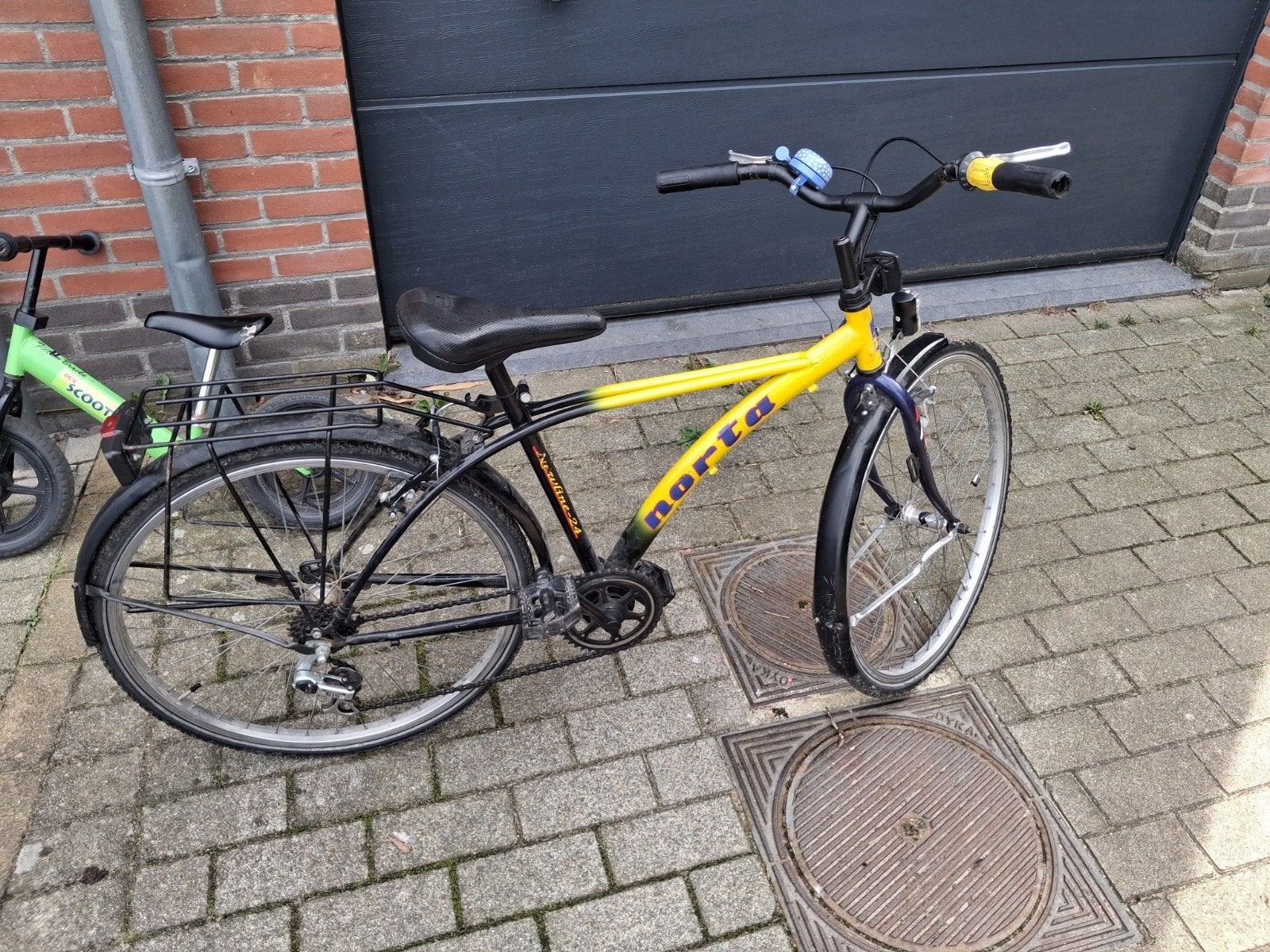 norta jongens fiets 24 inch, Ophalen, Gebruikt, 24 inch, Versnellingen