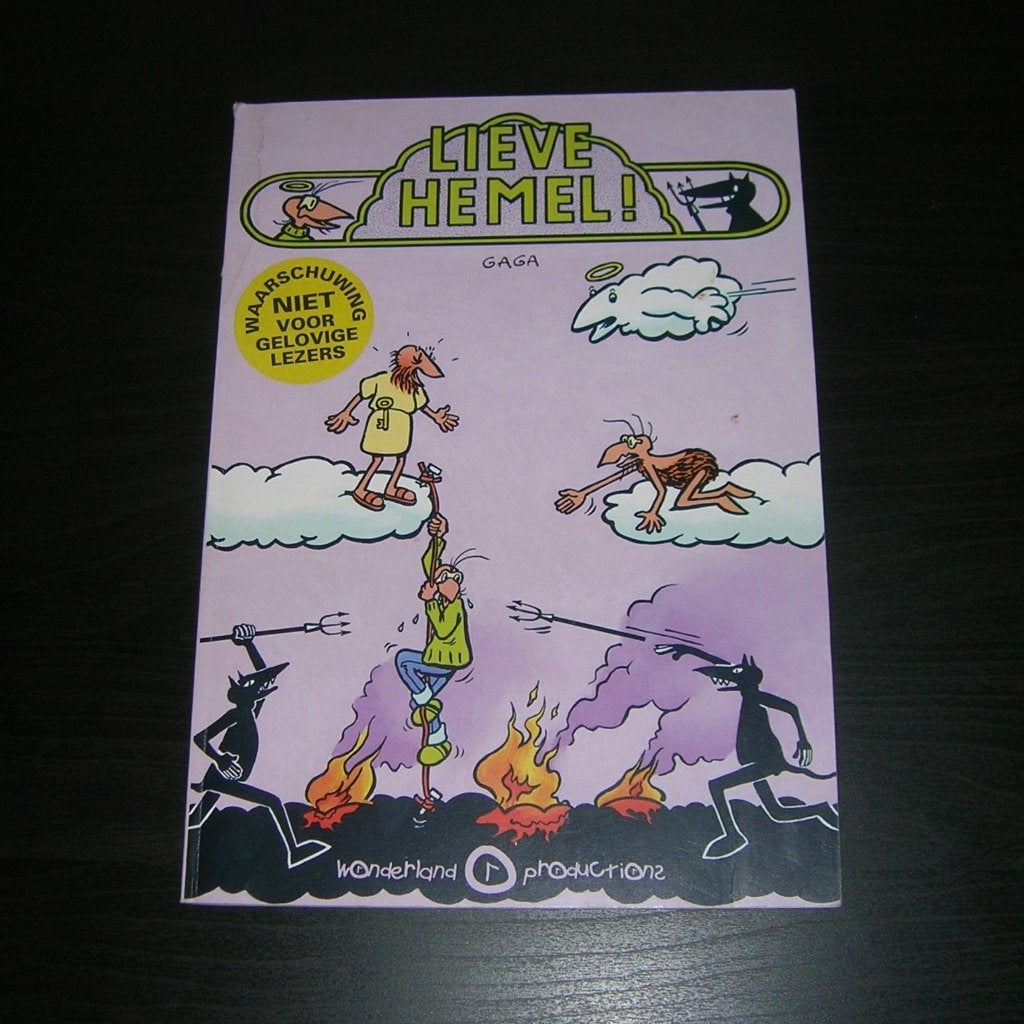 Genummerd stripverhaal “ Lieve Hemel ”, Boeken, Ophalen, Eén stripboek, Zo goed als nieuw, Walter Missoten