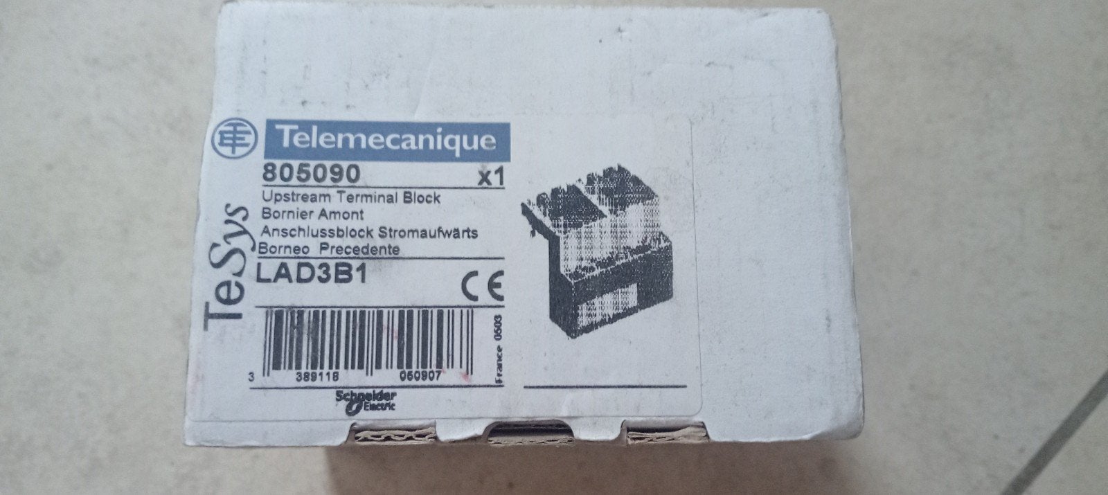 Bornier amont Télémécanique Schneider Electric, Enlèvement ou Envoi