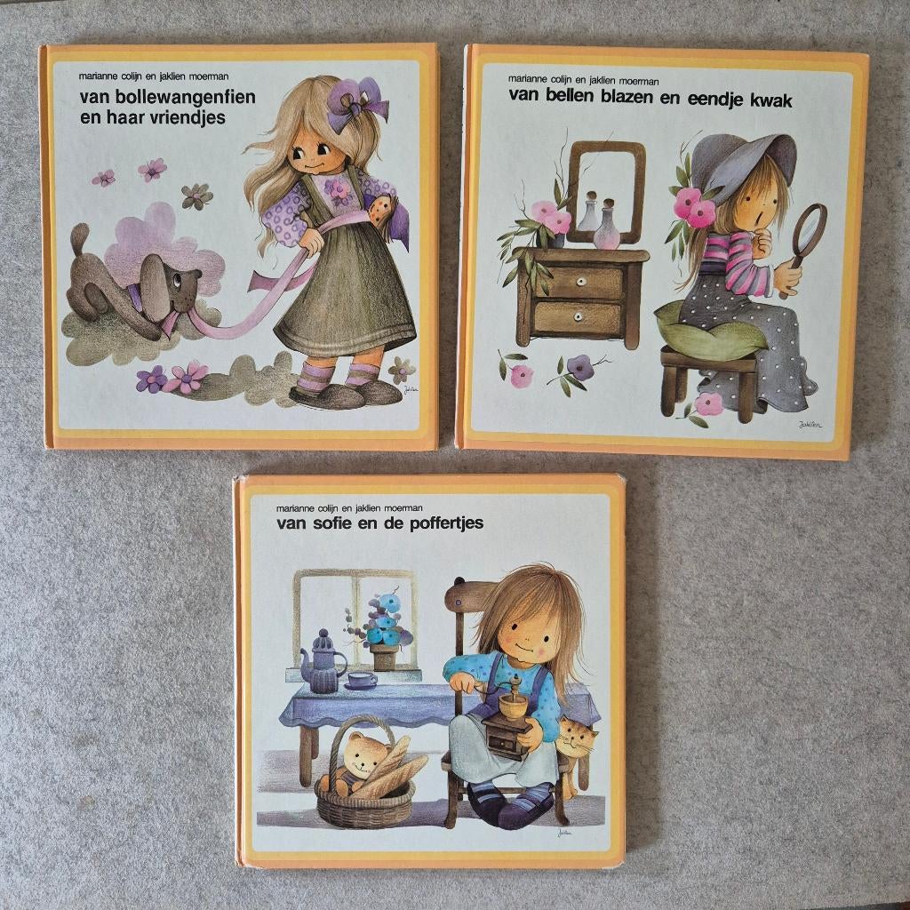 Marianne Colijn en Jaklien Moerman, 3 boeken, Ophalen of Verzenden, Voorleesboek