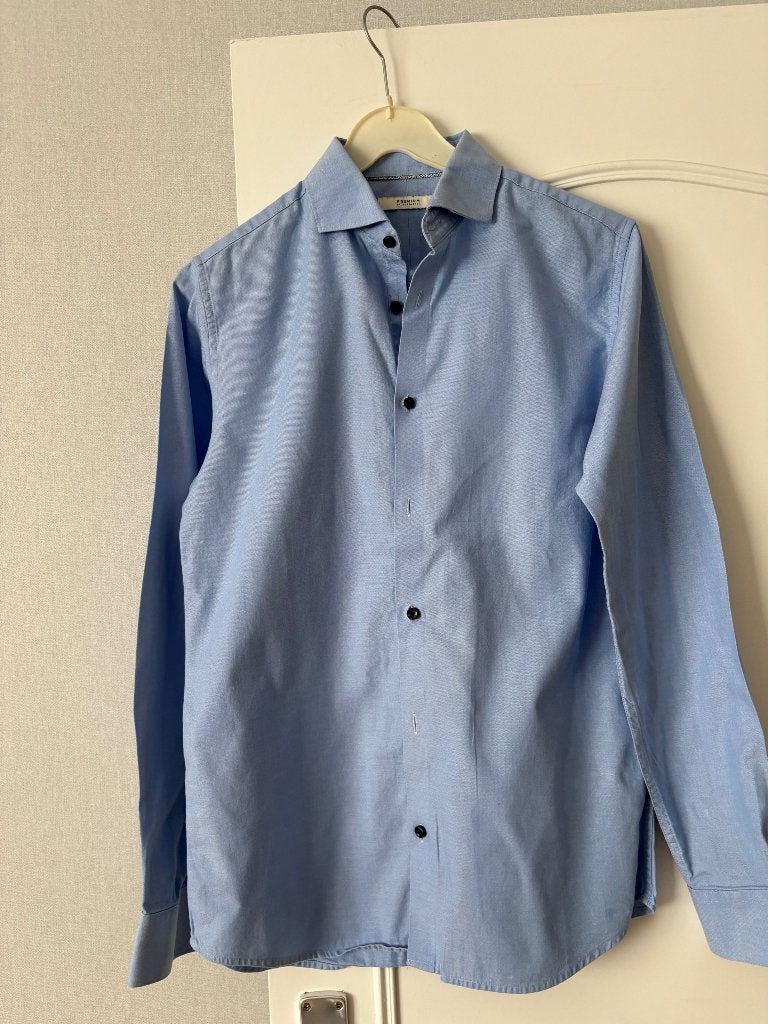 Heren hemden, Kleding | Heren, Ophalen, Zo goed als nieuw, Blauw, Jack&jones